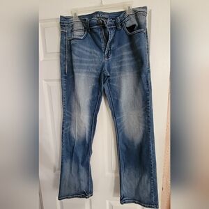 Axe & Crown Faded Blue Bootcut Jeans